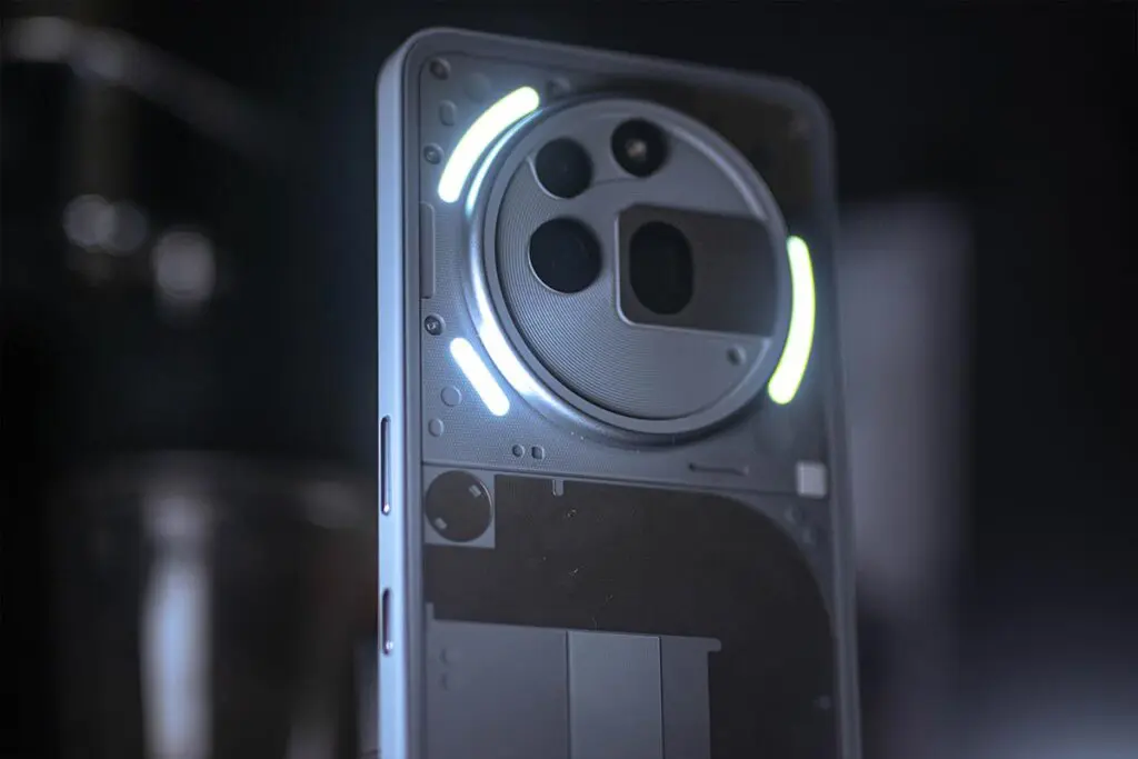 układ aparatów w nothing phone 3a pro
