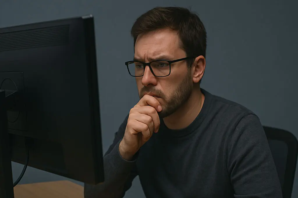 informatyk naprawiający serwer dns