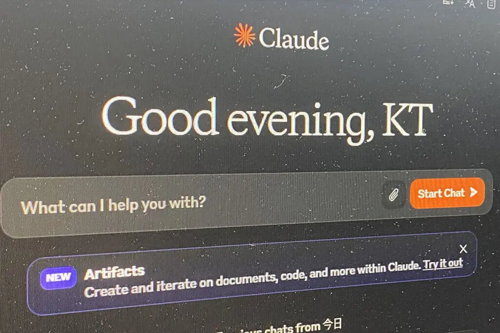 strona główna Claude ai 