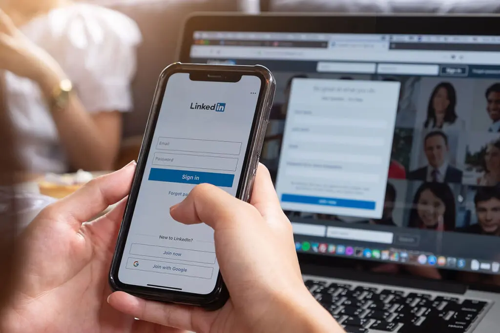 jak założyć konto na LinkedIn