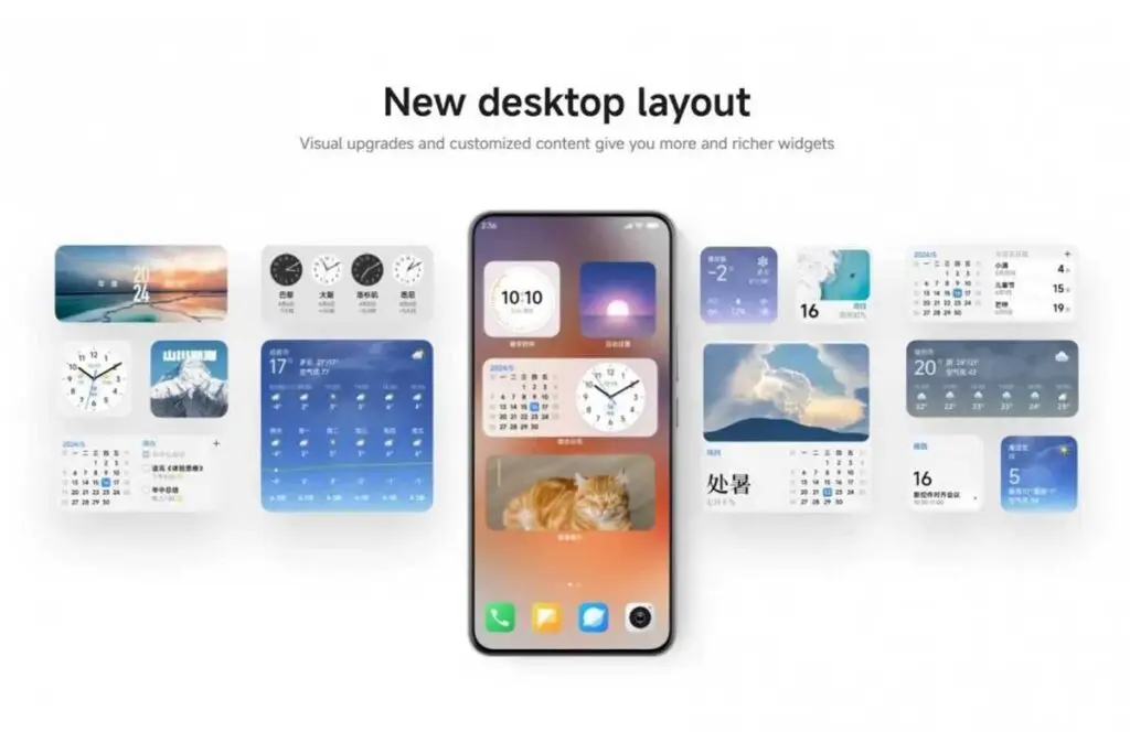 interfejs Xiaomi hyperos 2
