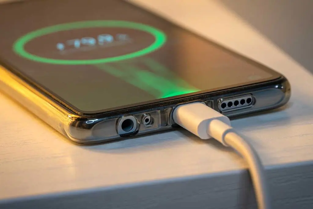 ładowanie telefonu przez usb