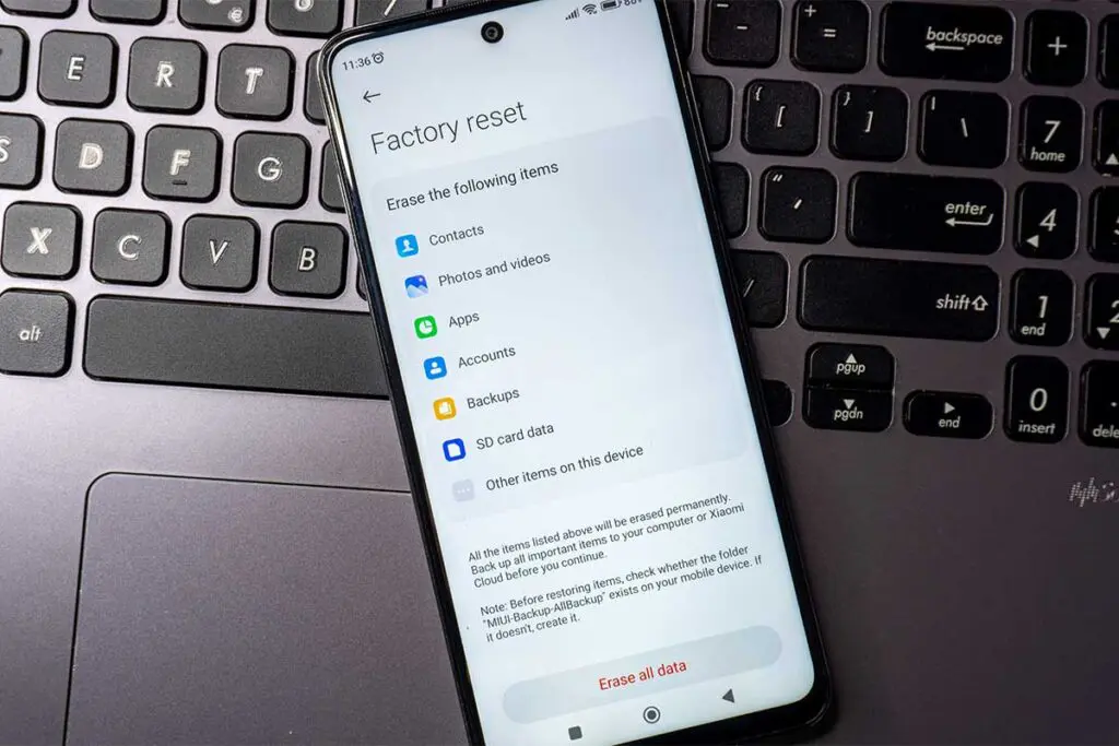 jak zresetować telefon typu iPhone