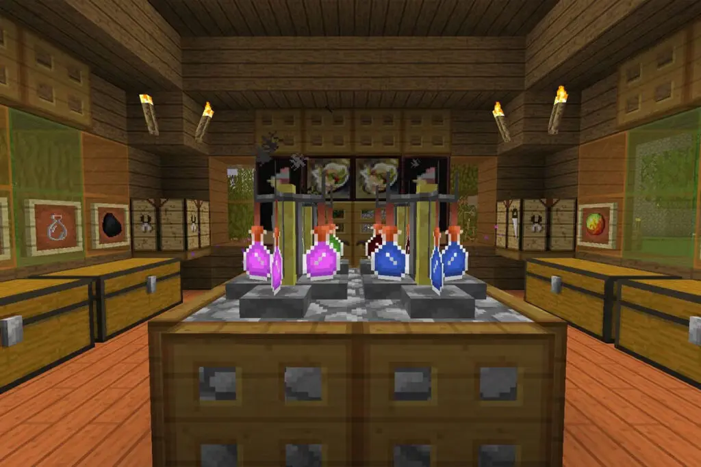 nowe mikstury w minecraft