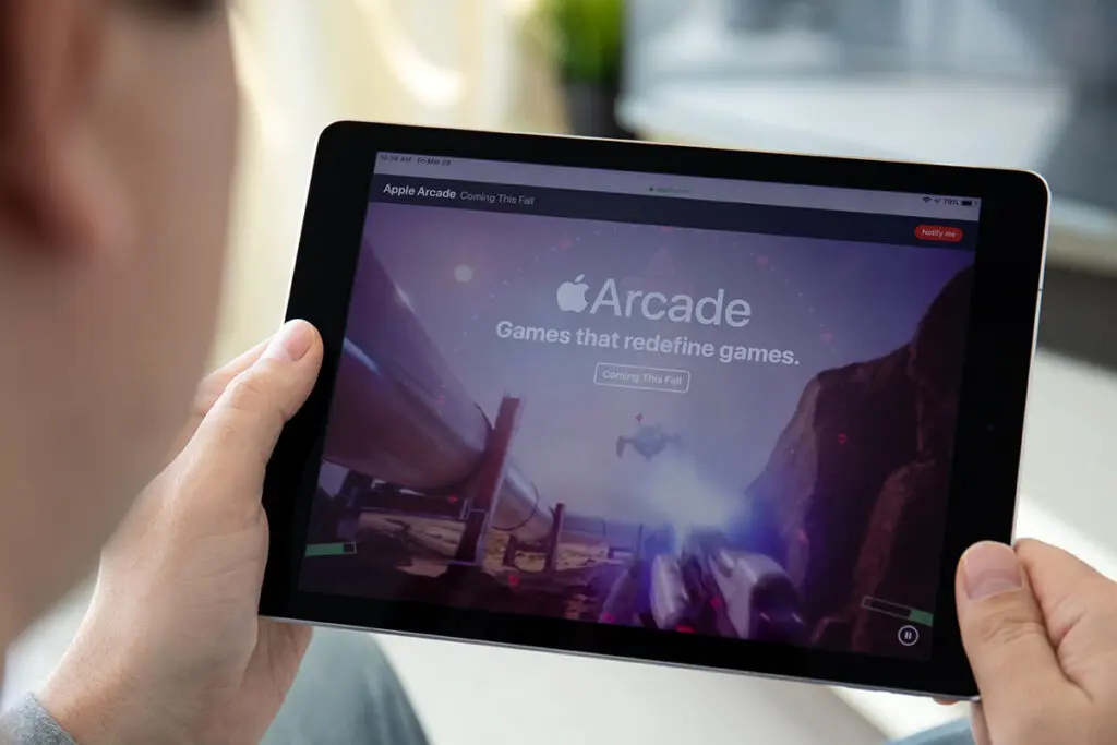 apple arcade na iPad
