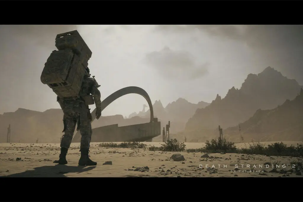 screenshot z death stranding 2
