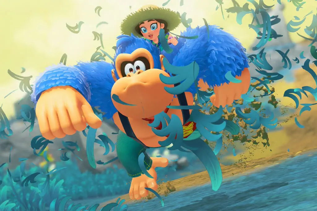 screenshot z gry donkey kong bonanza