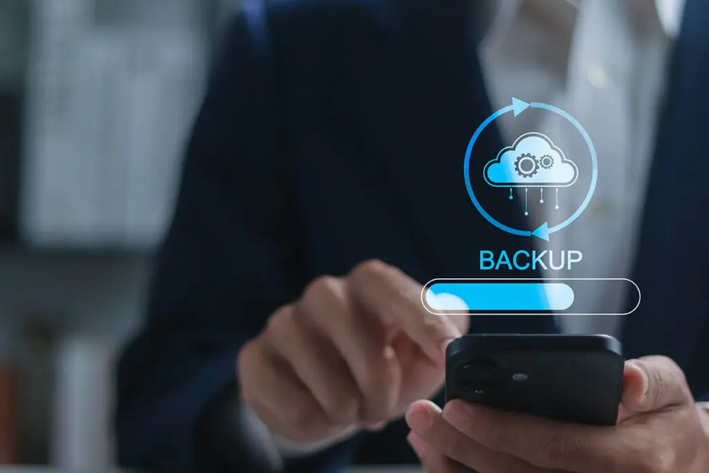 przygotowywanie backupu telefonu