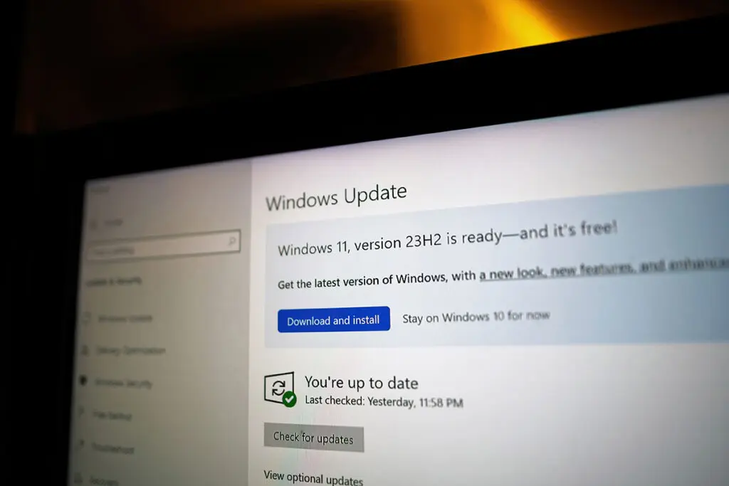 update do windows 11