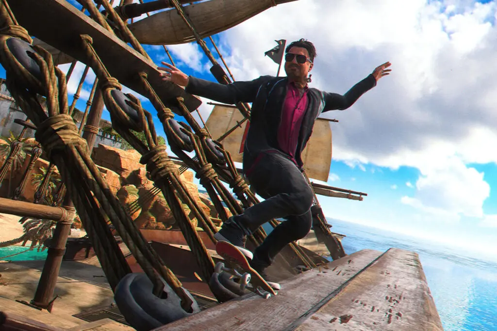 bam margera w tony hawk's pro skater 3+4