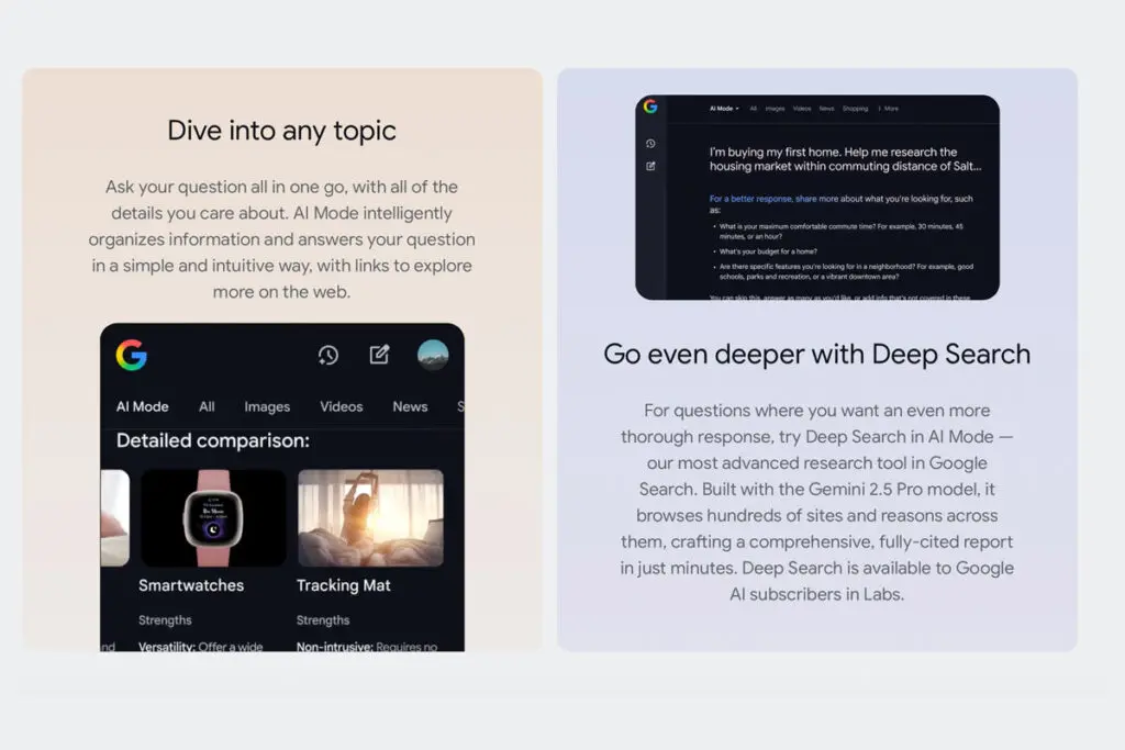 ai mode w google
