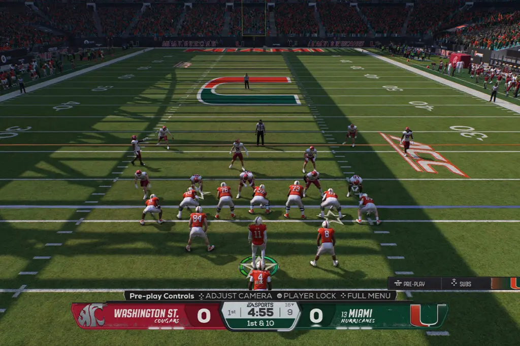 screenshot z gry college football 26