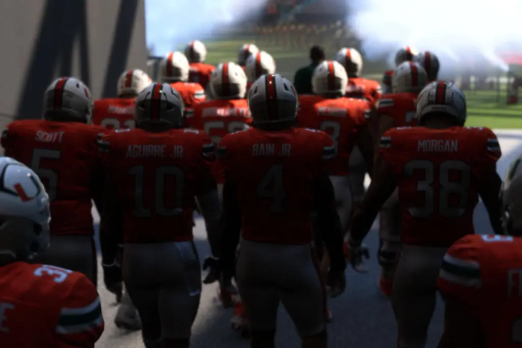 screenshot z ea college football 26
