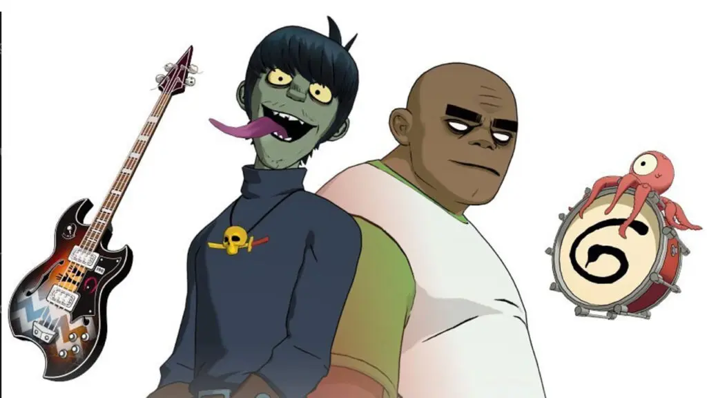 Gorillaz jako fortnite festival sezon 10