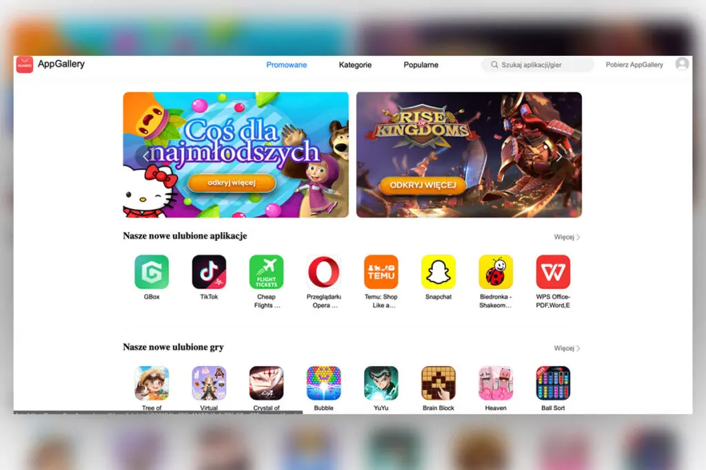 appgallery na telefon