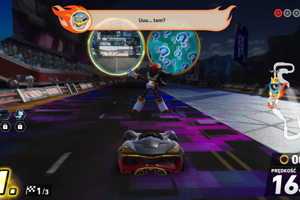 screenshot z sonic racing: crossworlds