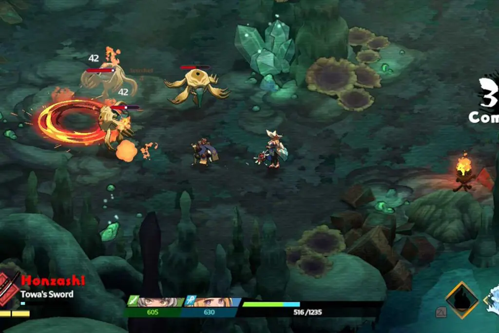 screen z gry Towa and the Guardians of the Sacred Tree