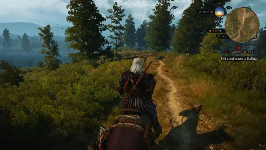 Wiedźmin 3: Dziki Gon gameplay