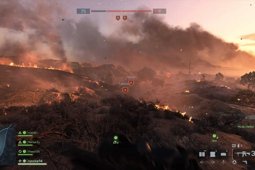 Screenshot z gry Battlefield 6