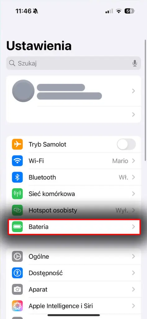 kondycja baterii iPhone gdzie sprawdzić