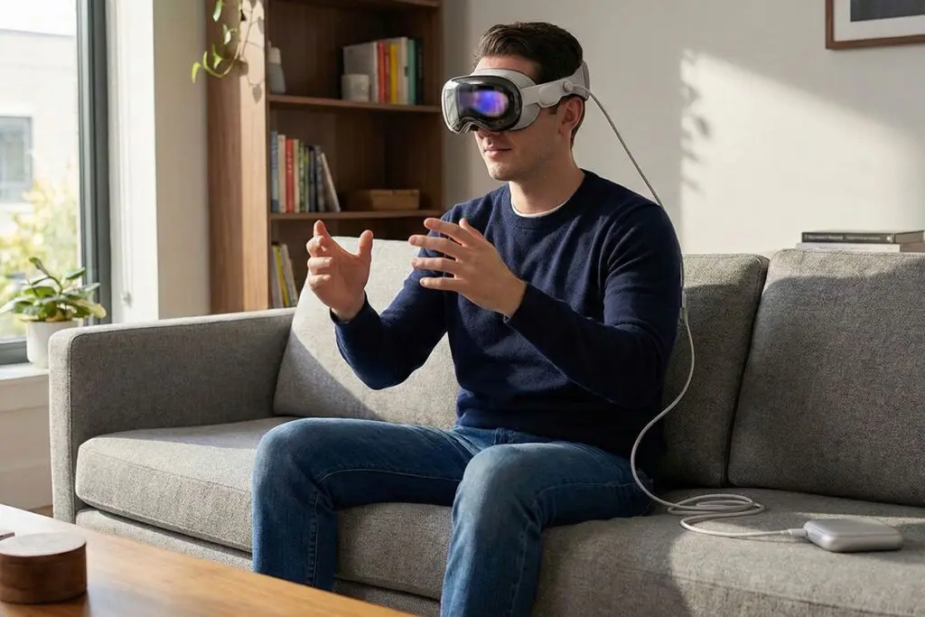 Apple Vision Pro do metaverse