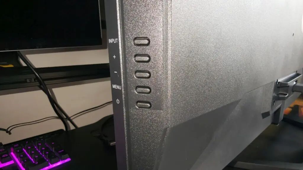 przyciski monitora G-Master G4380UHSU-B2 Red Eagle