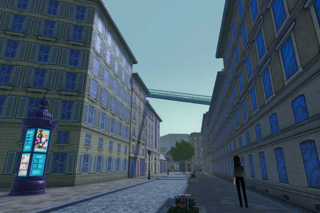 screenshot z gry Pokémon Legends: Z-A