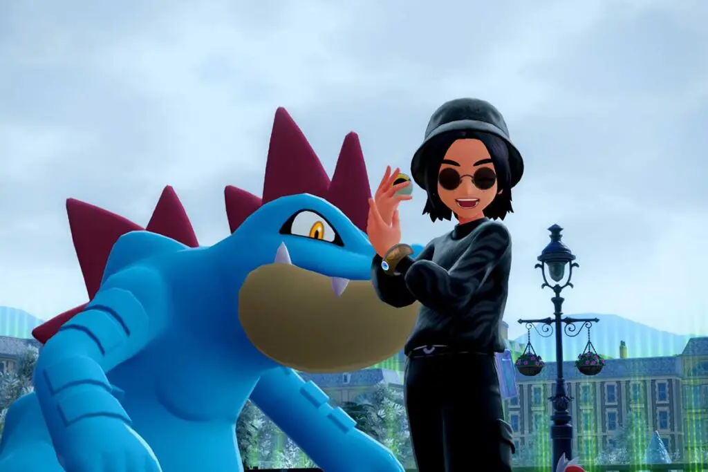 screenshot z gry Pokémon Legends: Z-A