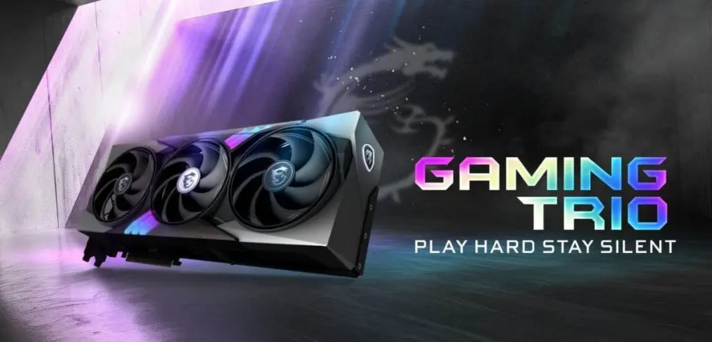 Karty graficzne MSI z serii Gaming Trio