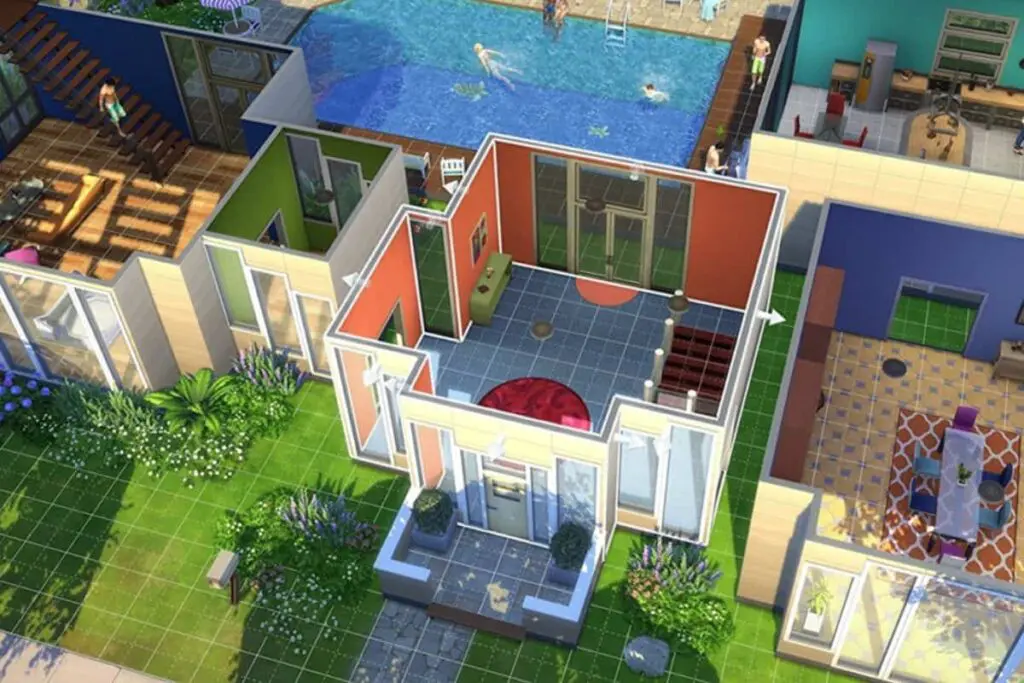 Budowanie w The Sims 4