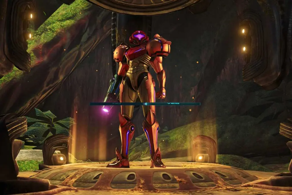 screenshot z gry metroid primę 4 beyond