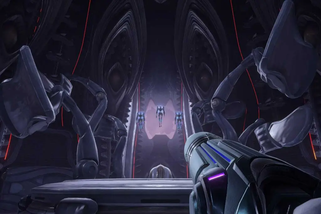 screenshot z gry metroid primę 4 beyond