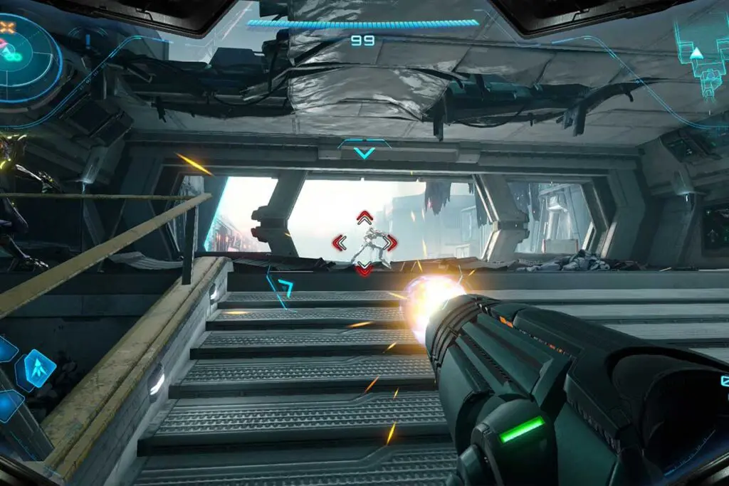 screenshot z gry metroid primę 4 beyond