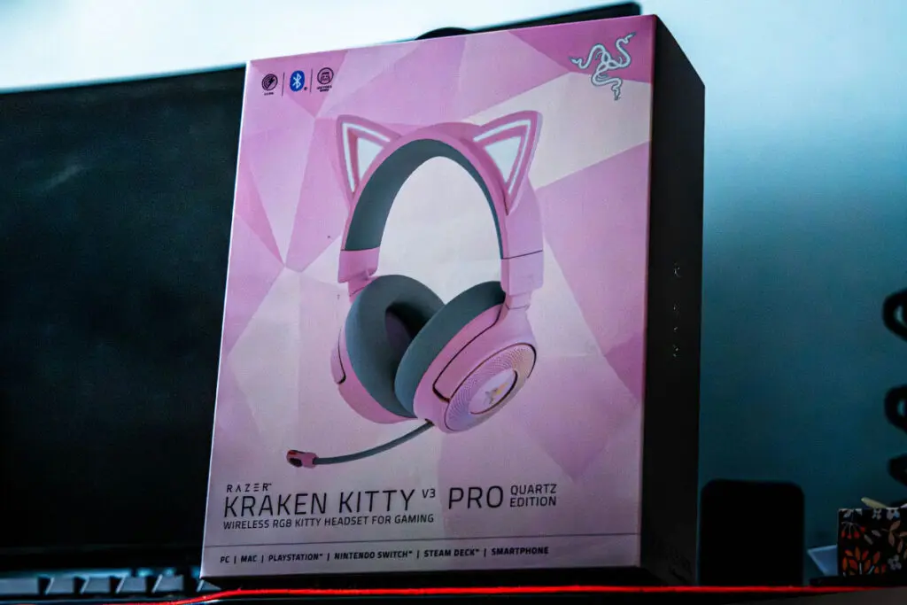słuchawki razer kraken kitty v3 pro