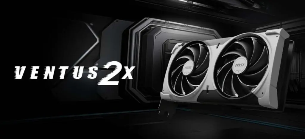 Karty graficzne MSI z serii Ventus 2x