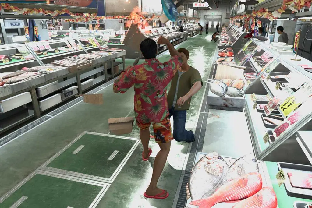 screenshot z gry yakuza kiwami 3