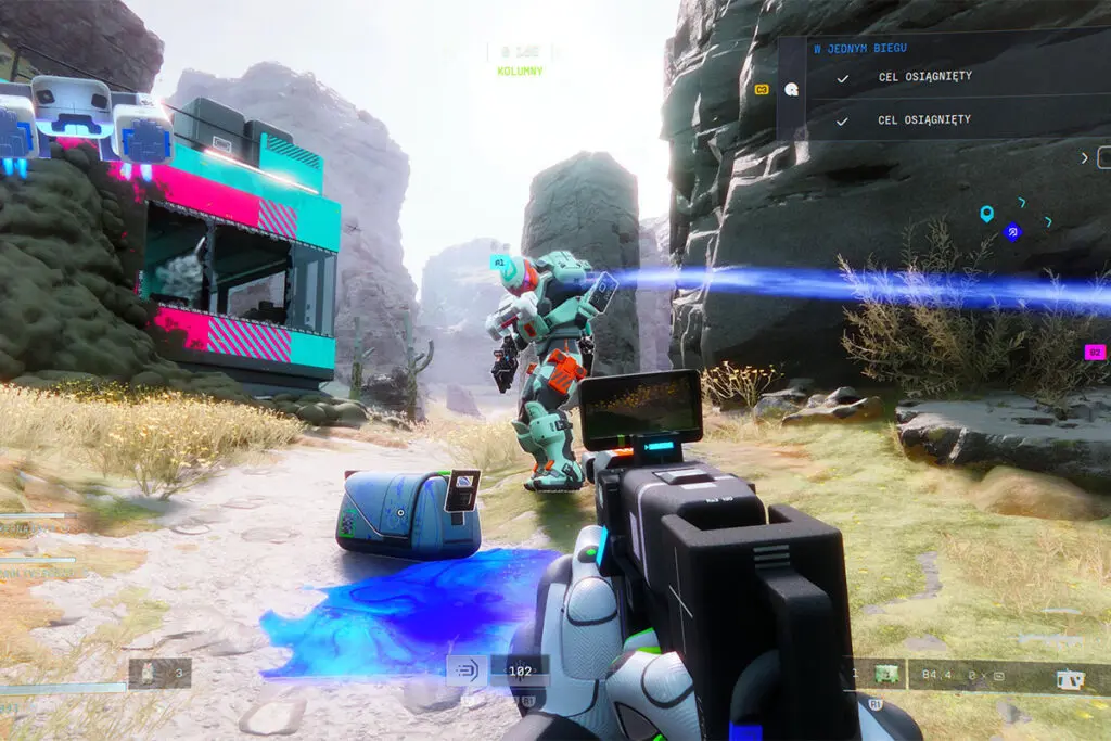 screenshot z gry marathon
