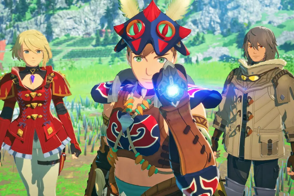screenshot z gry monster hunter stories 3 