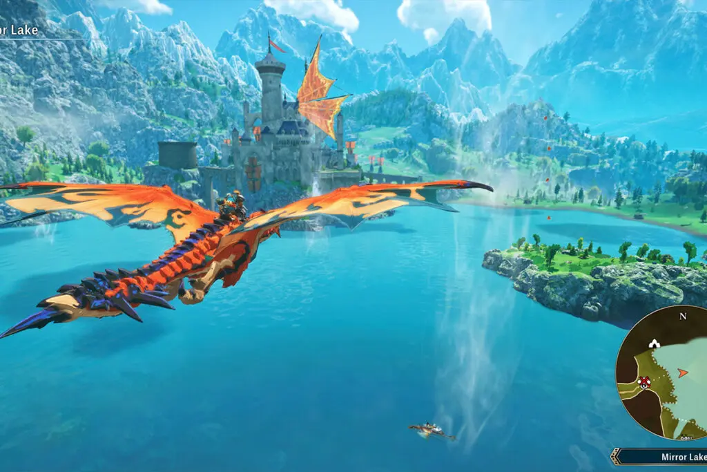 screenshot z gry monster hunter stories 3