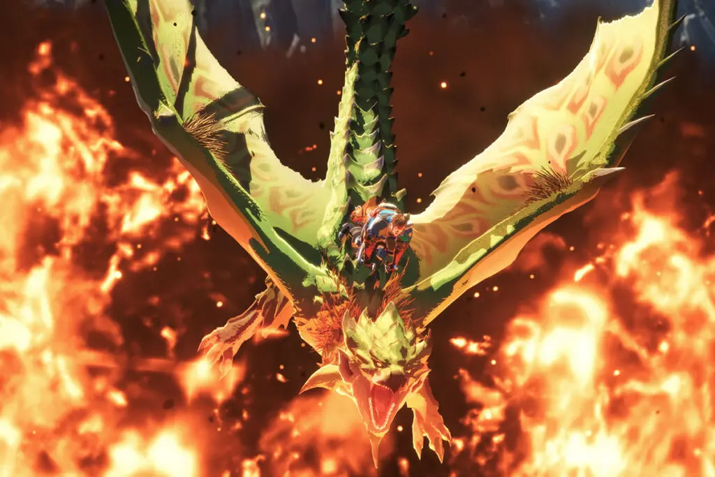 screenshot z gry monster hunter stories 3
