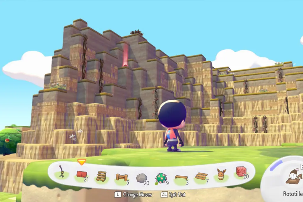 screenshot z gry pokemon pokopia