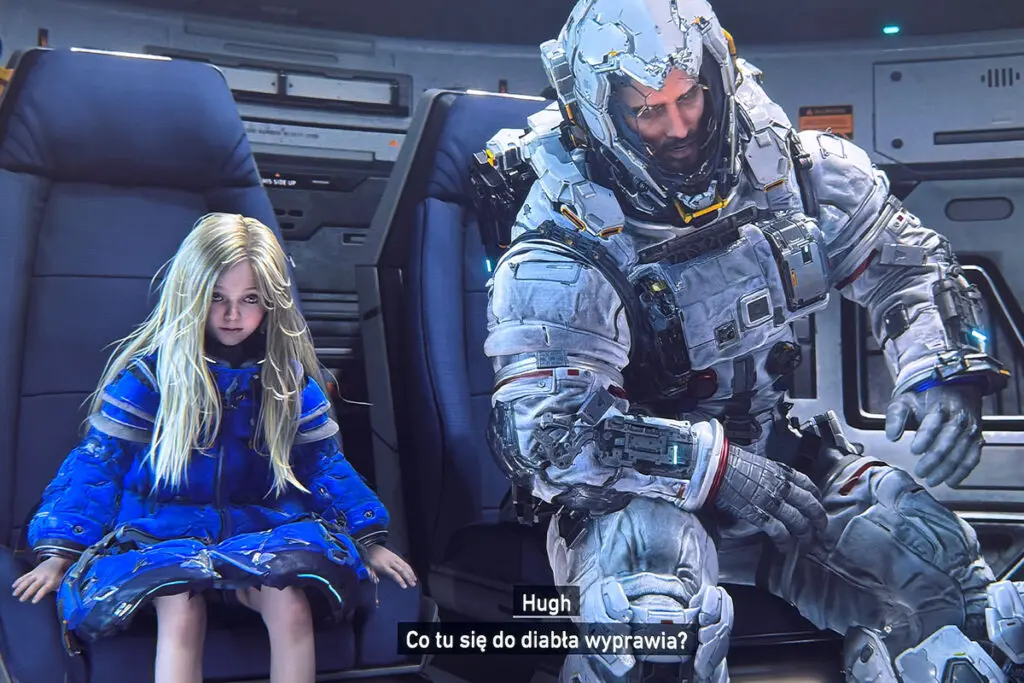 screenshot z gry pragmata