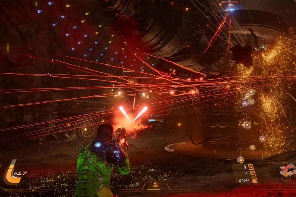 screenshot z gry saros