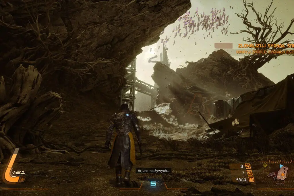 screenshot z gry saros