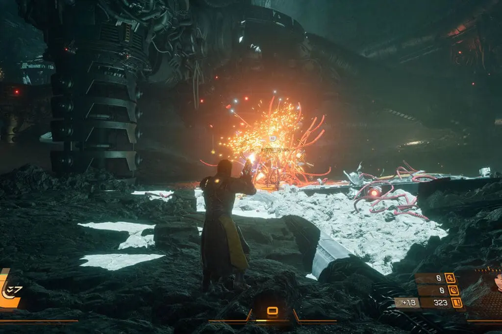 screenshot z gry saros