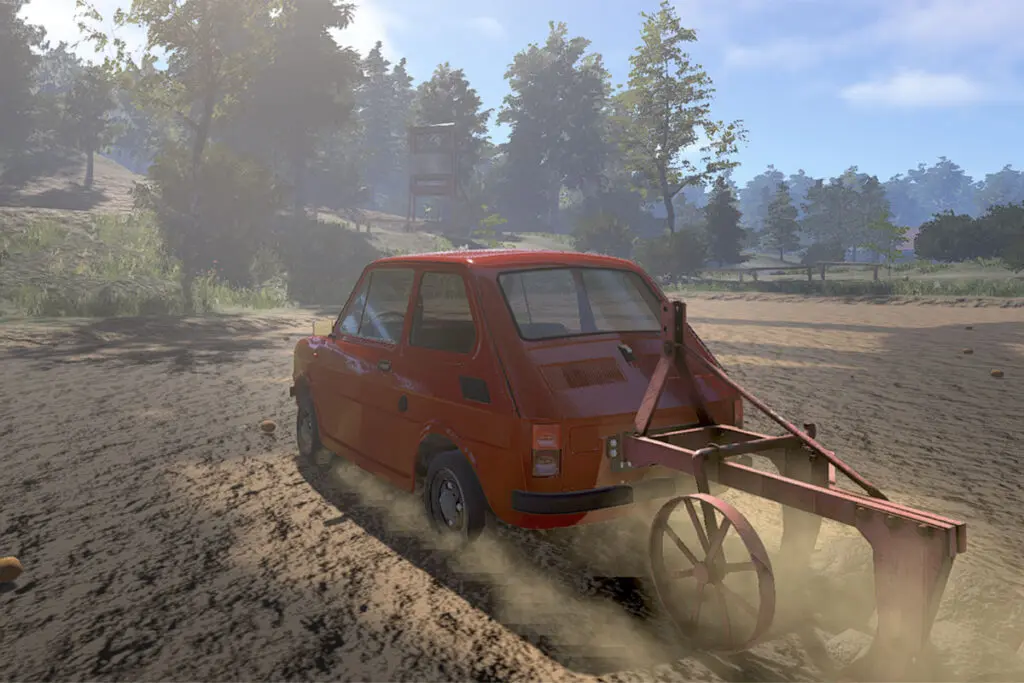 screenshot z gry auto fuszerka