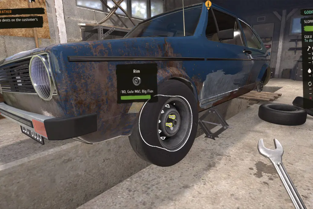 screenshot z gry auto fuszerka
