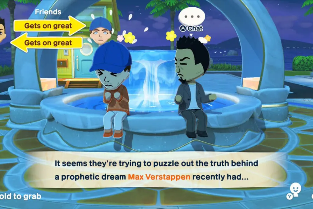 screenshot z gry tomodachi life