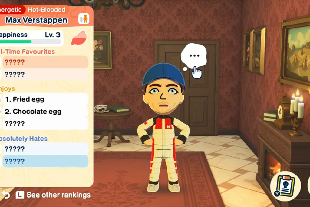 screenshot z gry tomodachi life