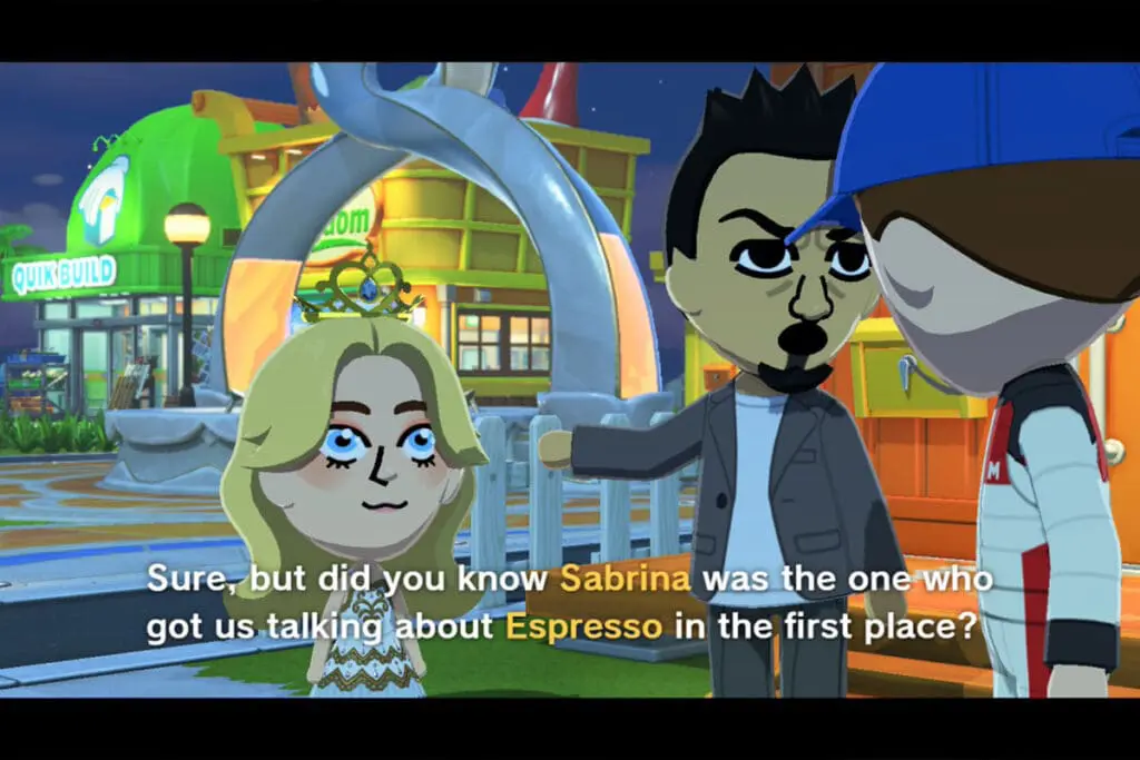 screenshot z gry tomodachi life